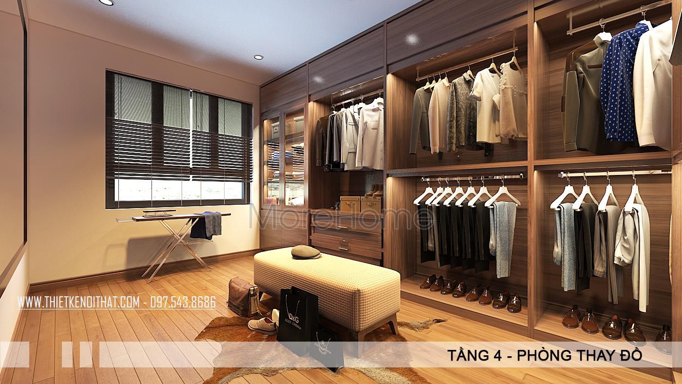 Thiết kế nội thất biệt thự hiện đại tại VinHome Thăng Long